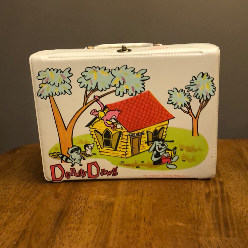 Vintage Rare 1961 Deputy Dawg Vinyl Lunchbox